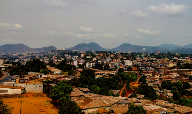 Education in Cameroon Lead Image: Photo of the skyline of Yaoundé, the capital of Cameroon